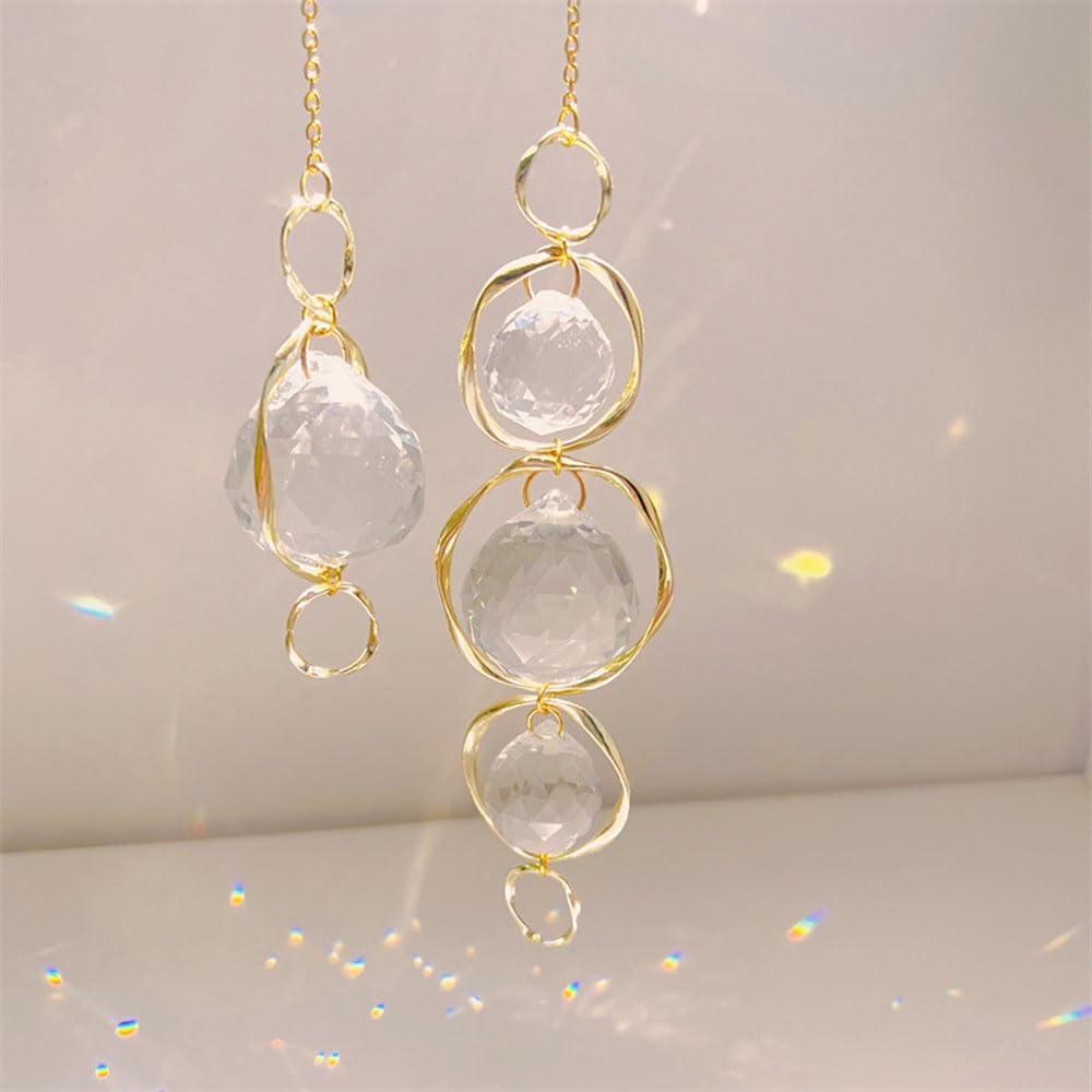 Yajuo crystal suncatcher prisms offer versatile party decor