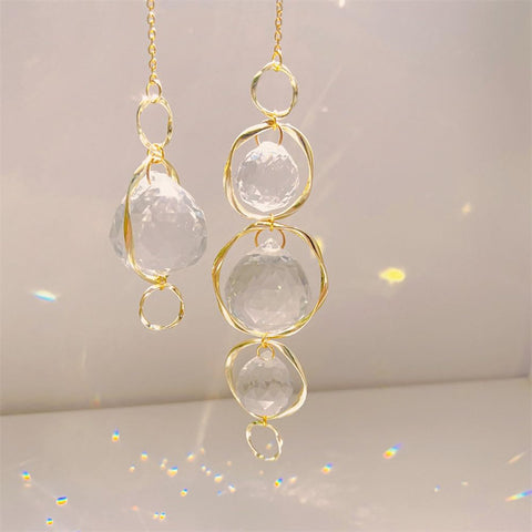 Yajuo crystal suncatcher prisms offer versatile party decor