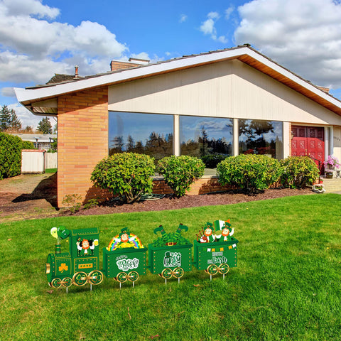 Yalikop hat yard sign with stakes remains steady in wind