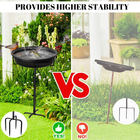 YALINKA compatible solar fountain option to enhance the water feature.