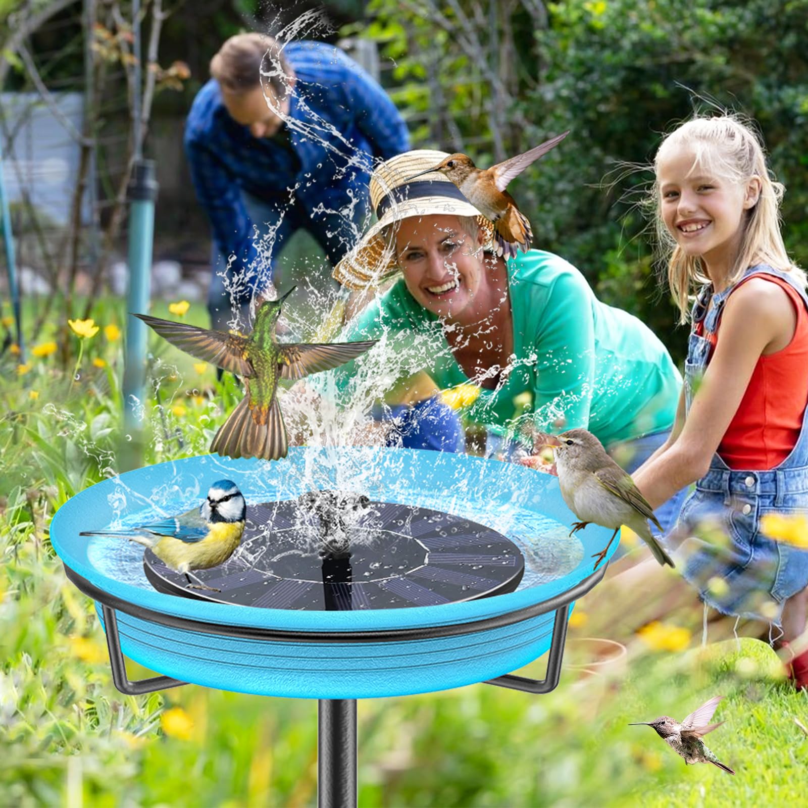 YALINKA solar-fountain-ready design supports optional solar fountain use.
