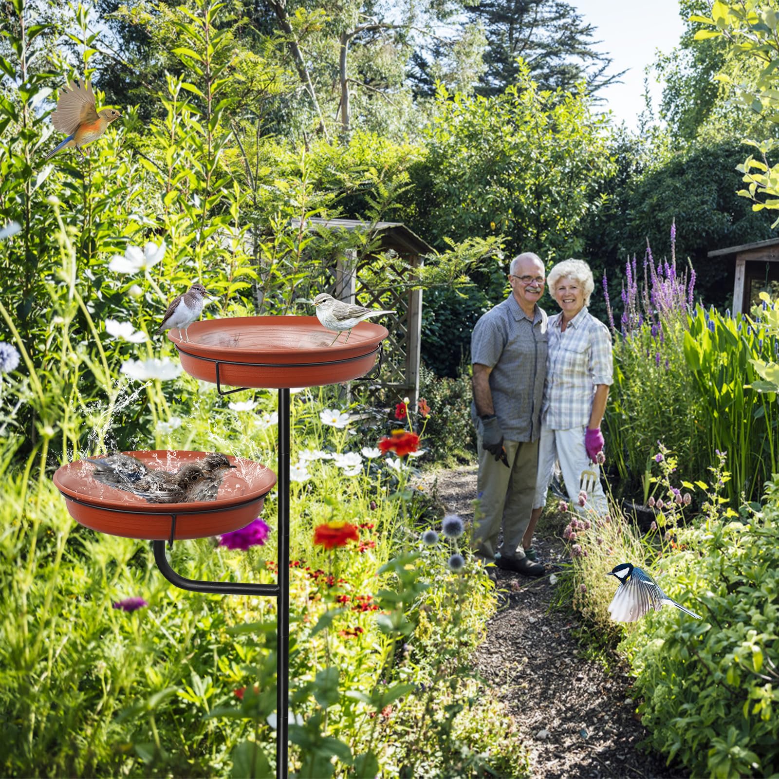 YALINKA garden décor that blends with outdoor spaces and attracts wildlife