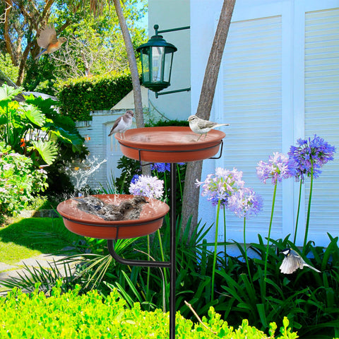 YALINKA solar fountain-ready feature adds a gentle splash for lively visits