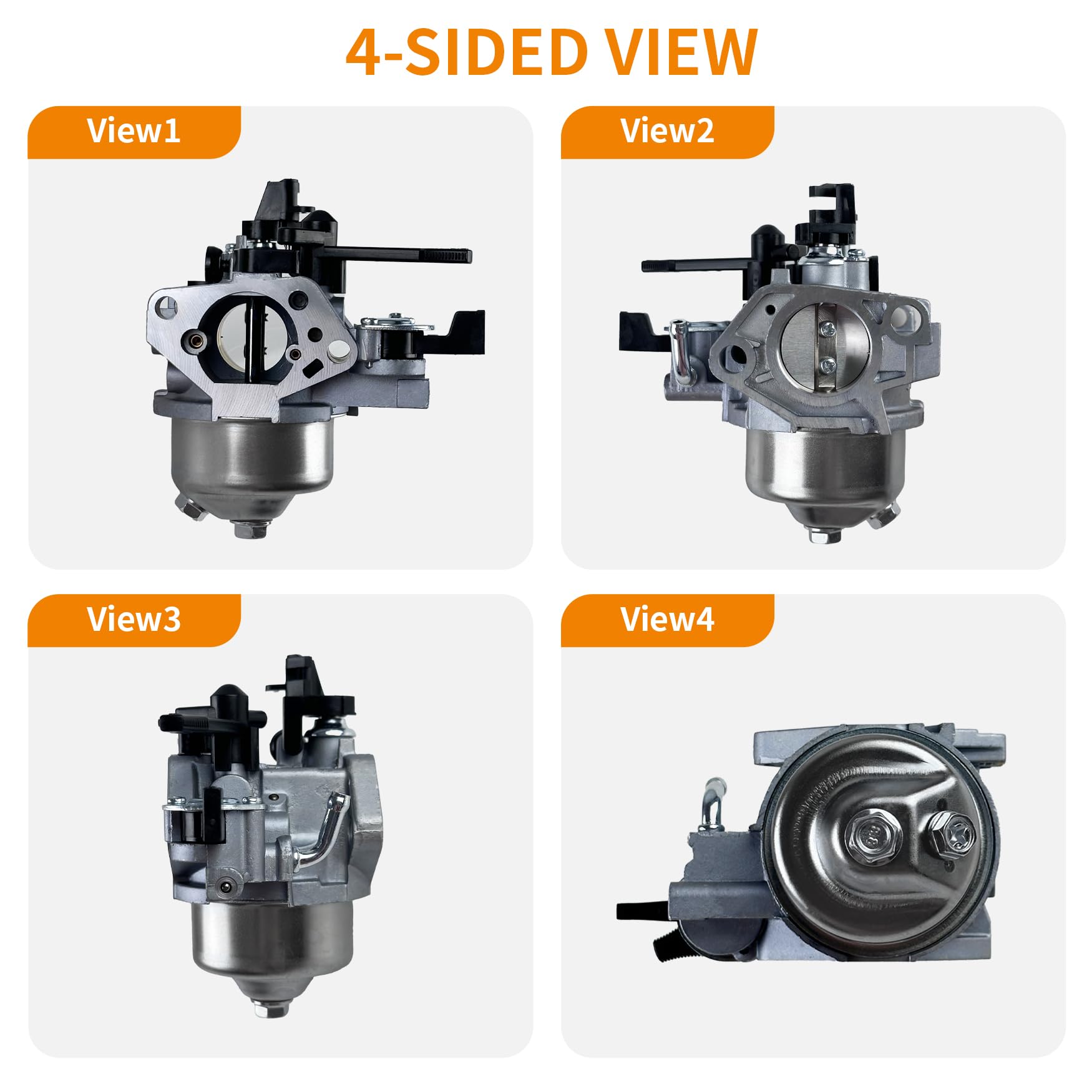 Huayi P27 carb with built-in fuel tap simplifies fueling and tuning