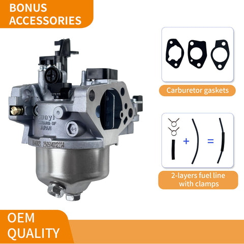 52 mm mounting holes enable flexible fit across multiple Honda and clone engines