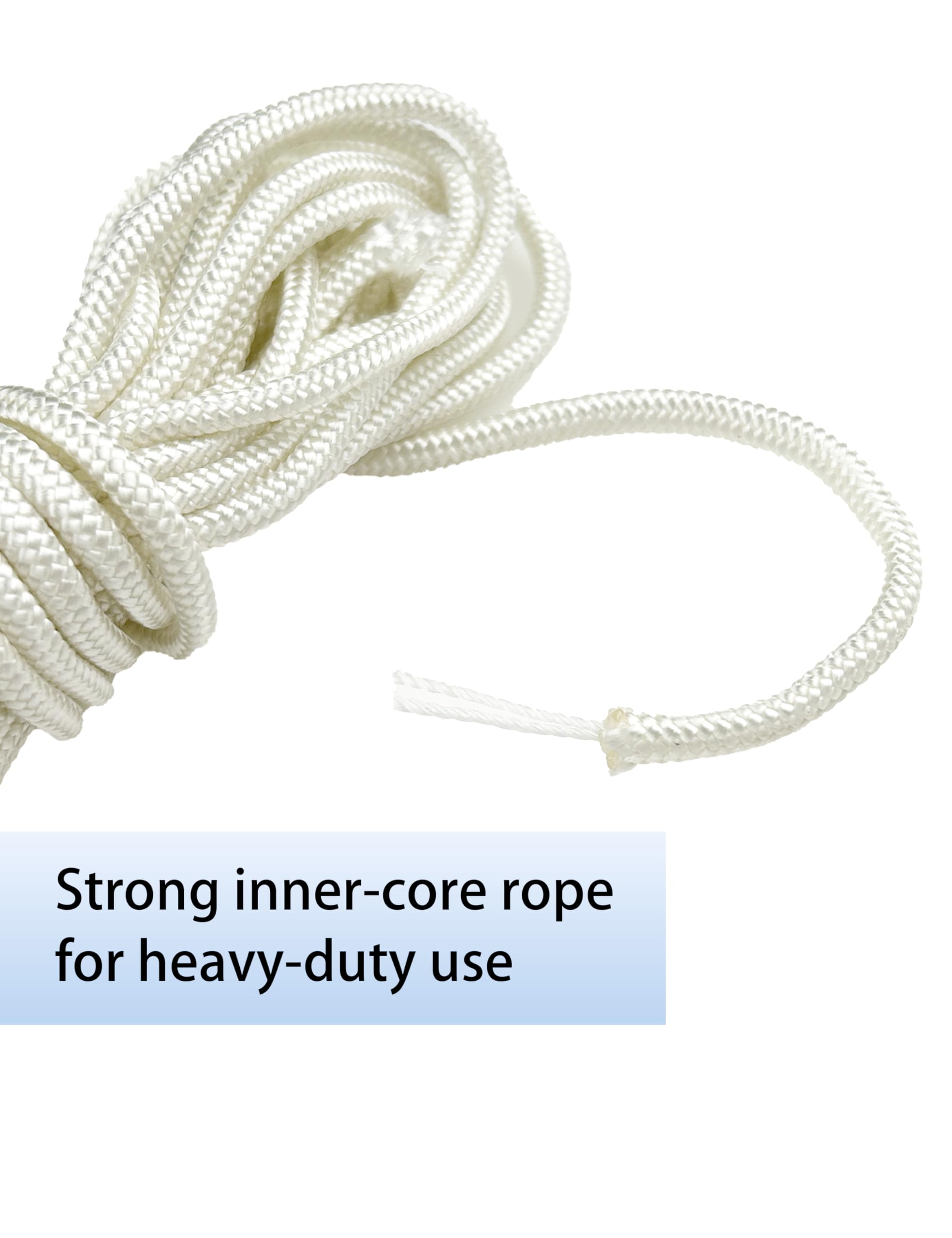 YAMAKATO double-layer rope construction emphasizes strength and abrasion resistance.