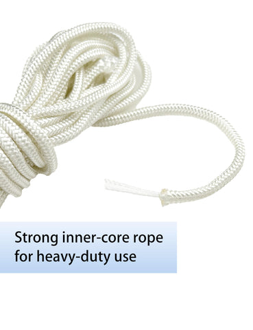 YAMAKATO double-layer rope construction emphasizes strength and abrasion resistance.