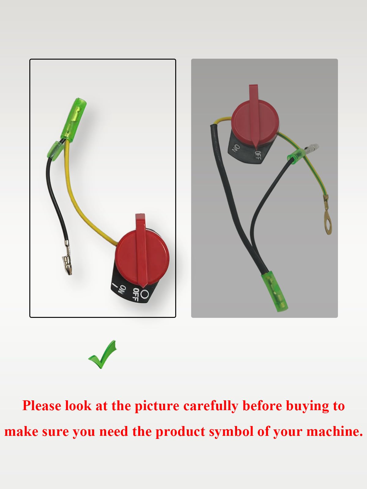 Durable YAMAKATO switch assembly built with plastic, metal, and rubber components.