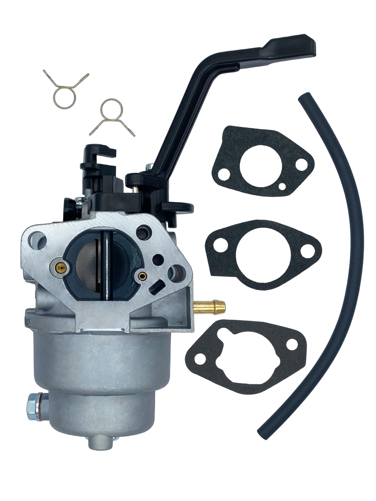 Yamakato generator carburetor front view for Huayi P27-1C engine, precise fit.
