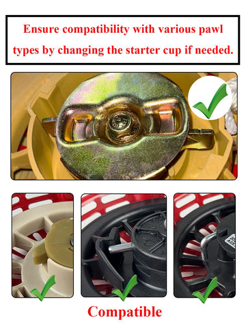 YAMAKATO GX pull-start assembly mounted on compatible engines