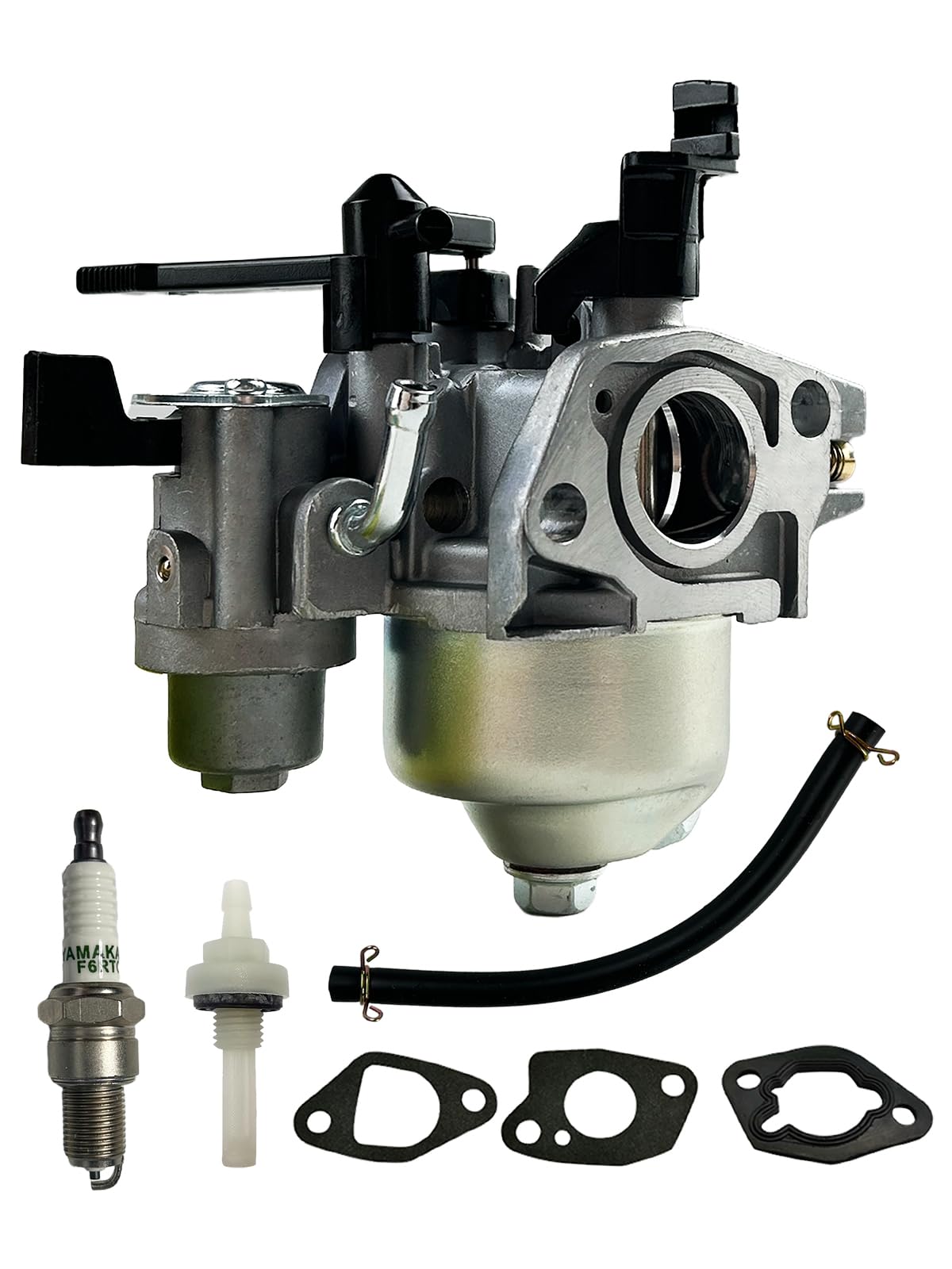 YAMAKATO Huayi P19 carburetor front view for precise air-fuel delivery.