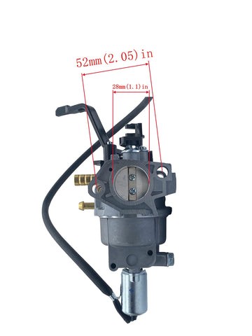 YAMAKATO Huayi P28H4 front view highlights compact, install-friendly carburetor design