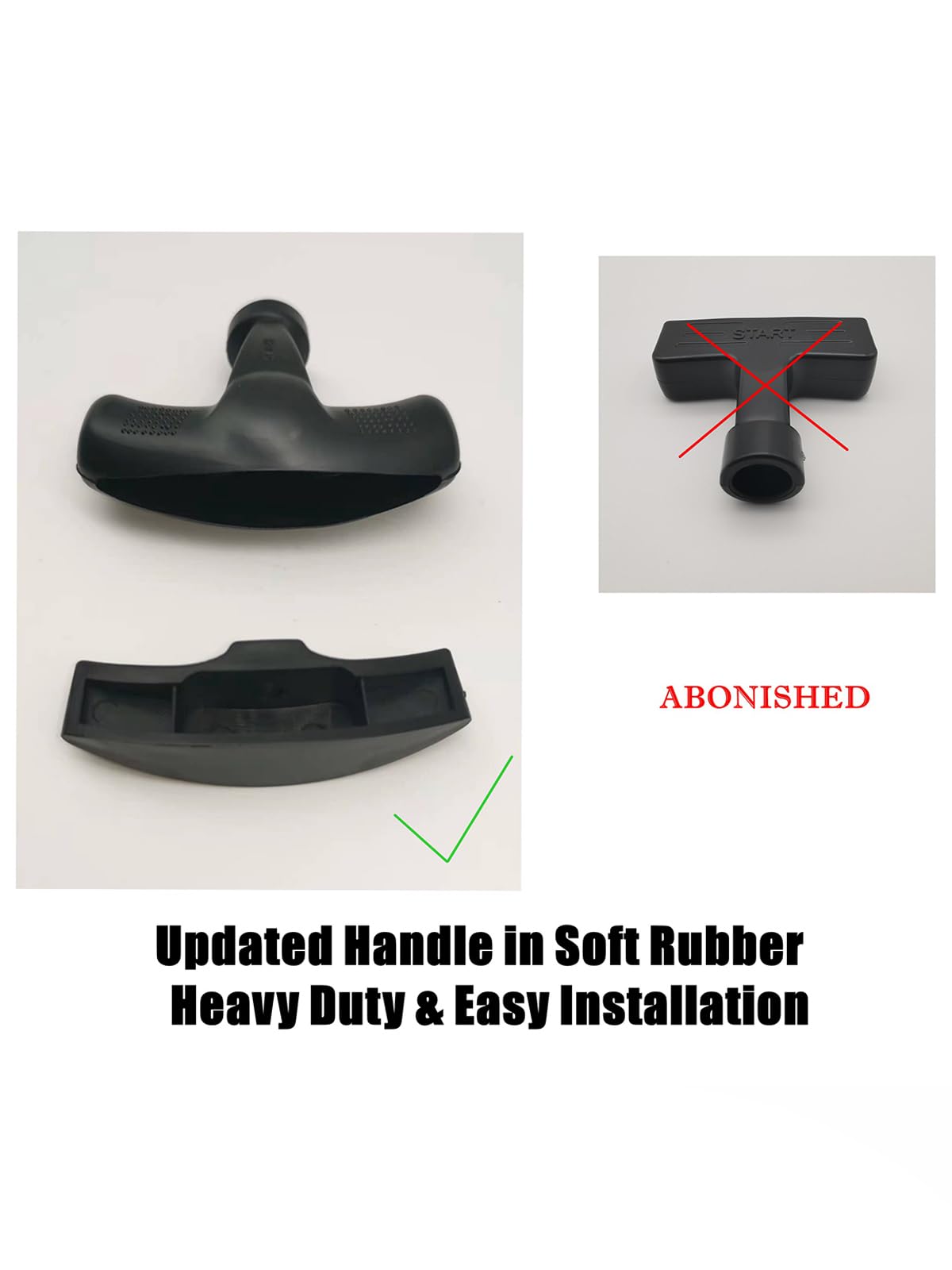 Durable Nylon 66 braided pull cord by YAMAKATO for rugged recoil starts.