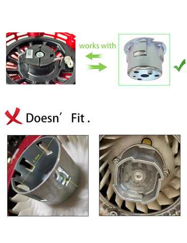 YAMAKATO pull start with cord and handle for reliable operation.