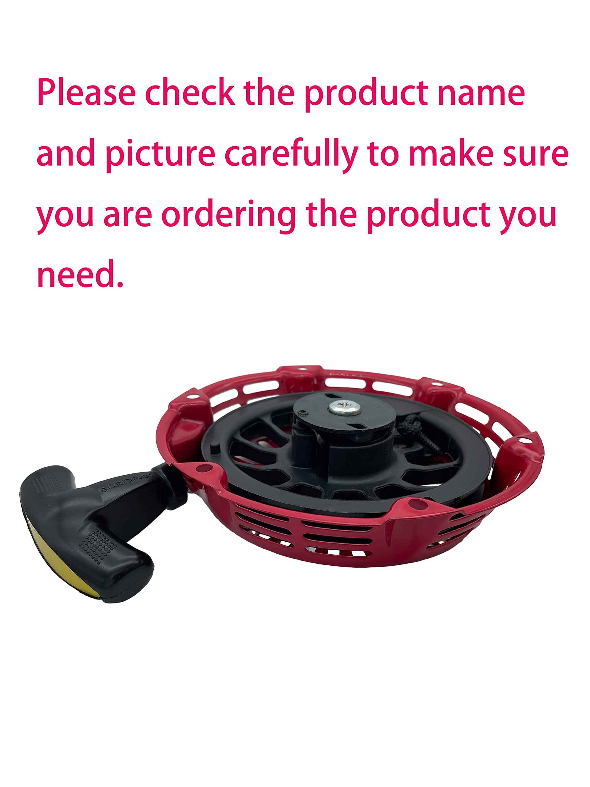 YAMAKATO pull start kit includes bolts and cord for replacement.