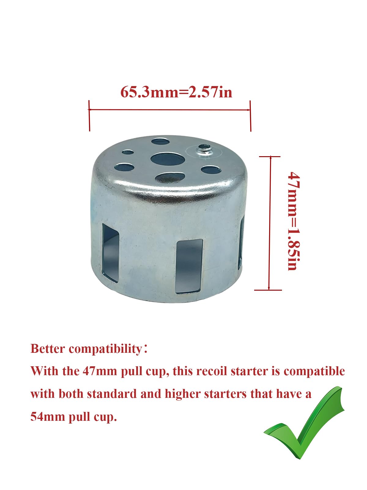 YAMAKATO pull start compatible with 951 10658 for easy cold starts