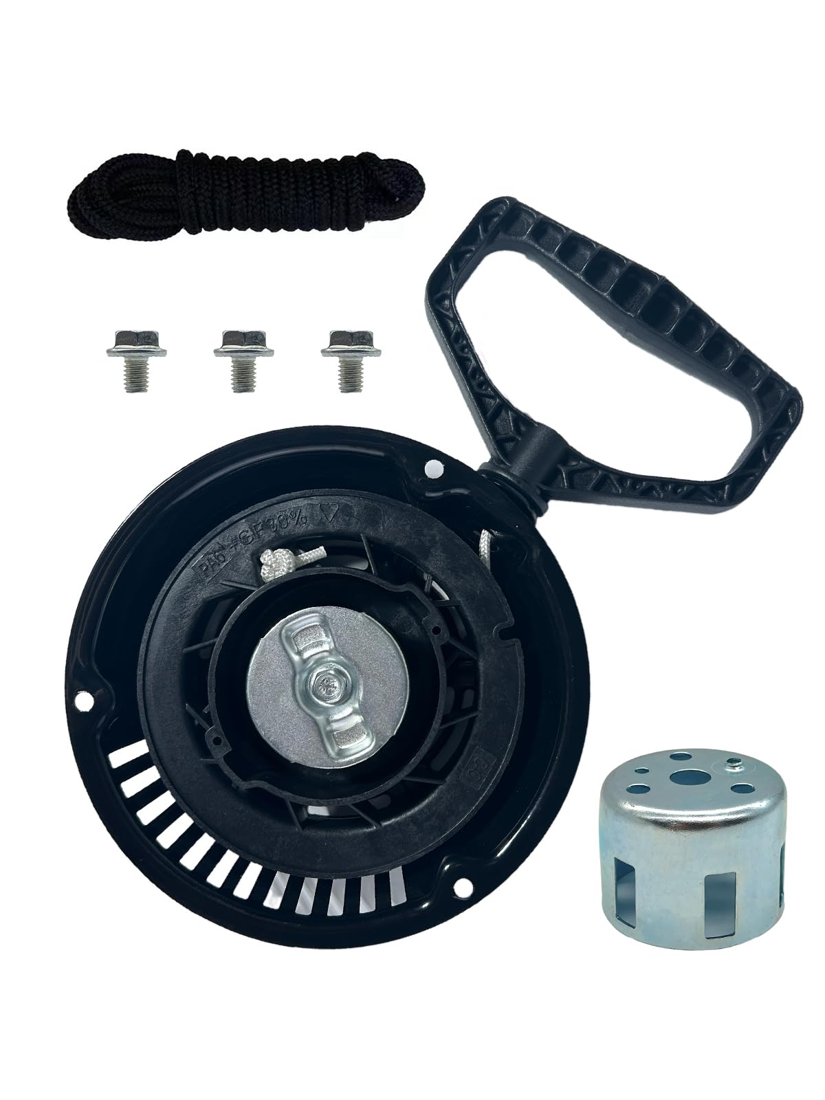 YAMAKATO snowblower pull start for 951 14151 showing the mechanism and housing