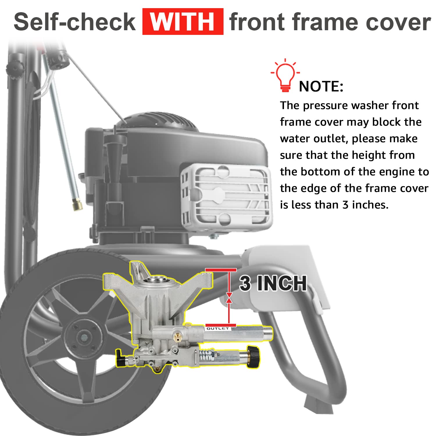 YAMATIC 3000psi-2.5gpm performance showcases strong cleaning capability.