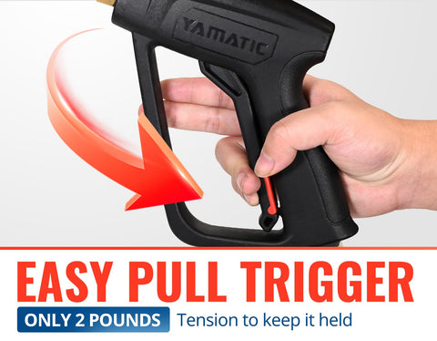 YAMATIC 3200-psi kink-resistant hose designed for durable cleaning tasks