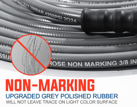 YAMATIC anti-kink swivel connector prevents twists under high pressure