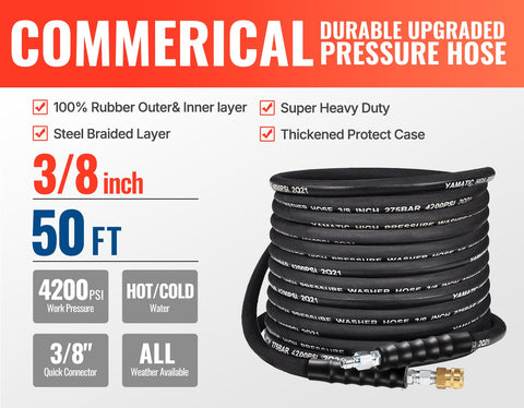 YAMATIC brass socket and steel plug 3/8 quick-connect for leak-free setup