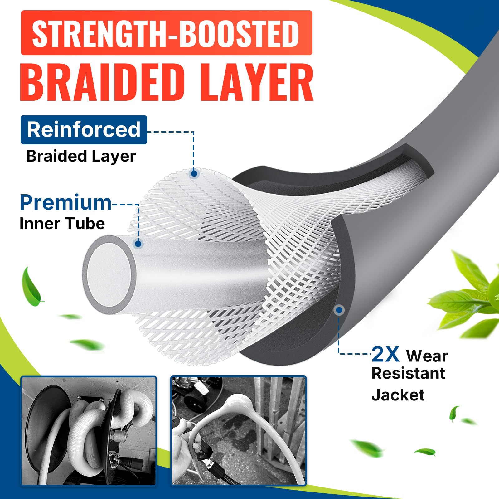 Compatible with Ryobi, Greenworks, Troy-Bilt and more for versatile setups