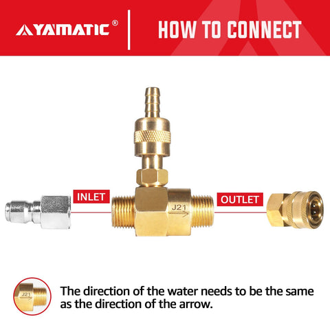 YAMATIC dilution control valve supports tailored dilution for diverse cleaning tasks.