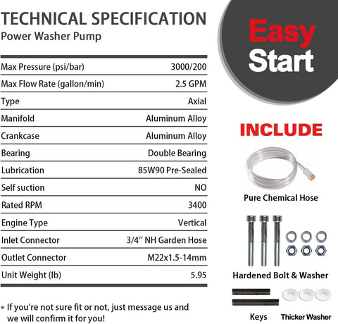 YAMATIC easy-start-kit-included supports fast cold starts and simple setup.