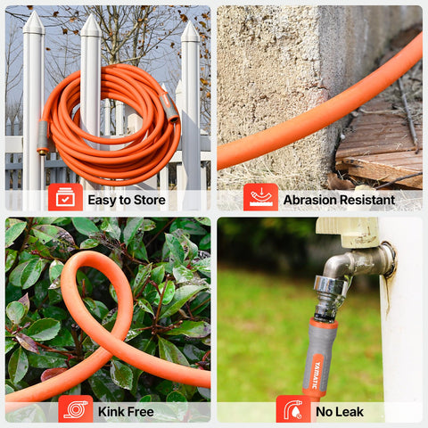 YAMATIC garden hose all-weather-use suitable for year-round tasks.