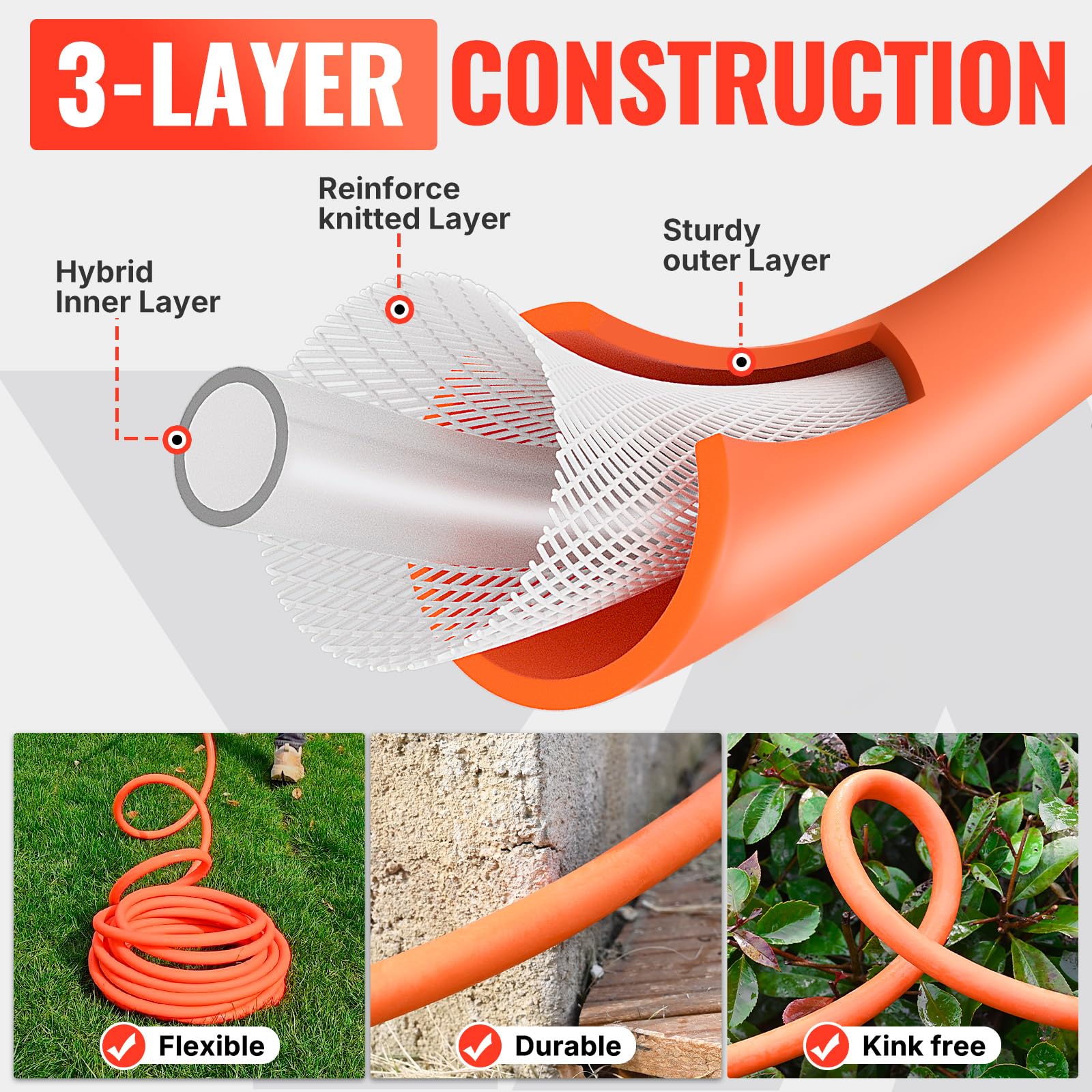 YAMATIC garden hose ergonomic-swivel-connector shown for effortless faucet attachment.