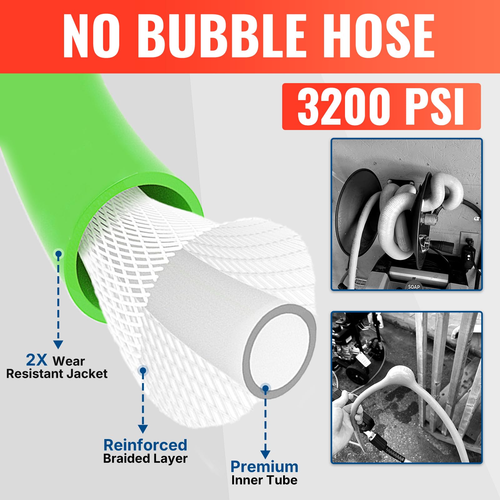 YAMATIC leak-proof brass fittings resist corrosion for long-lasting use.