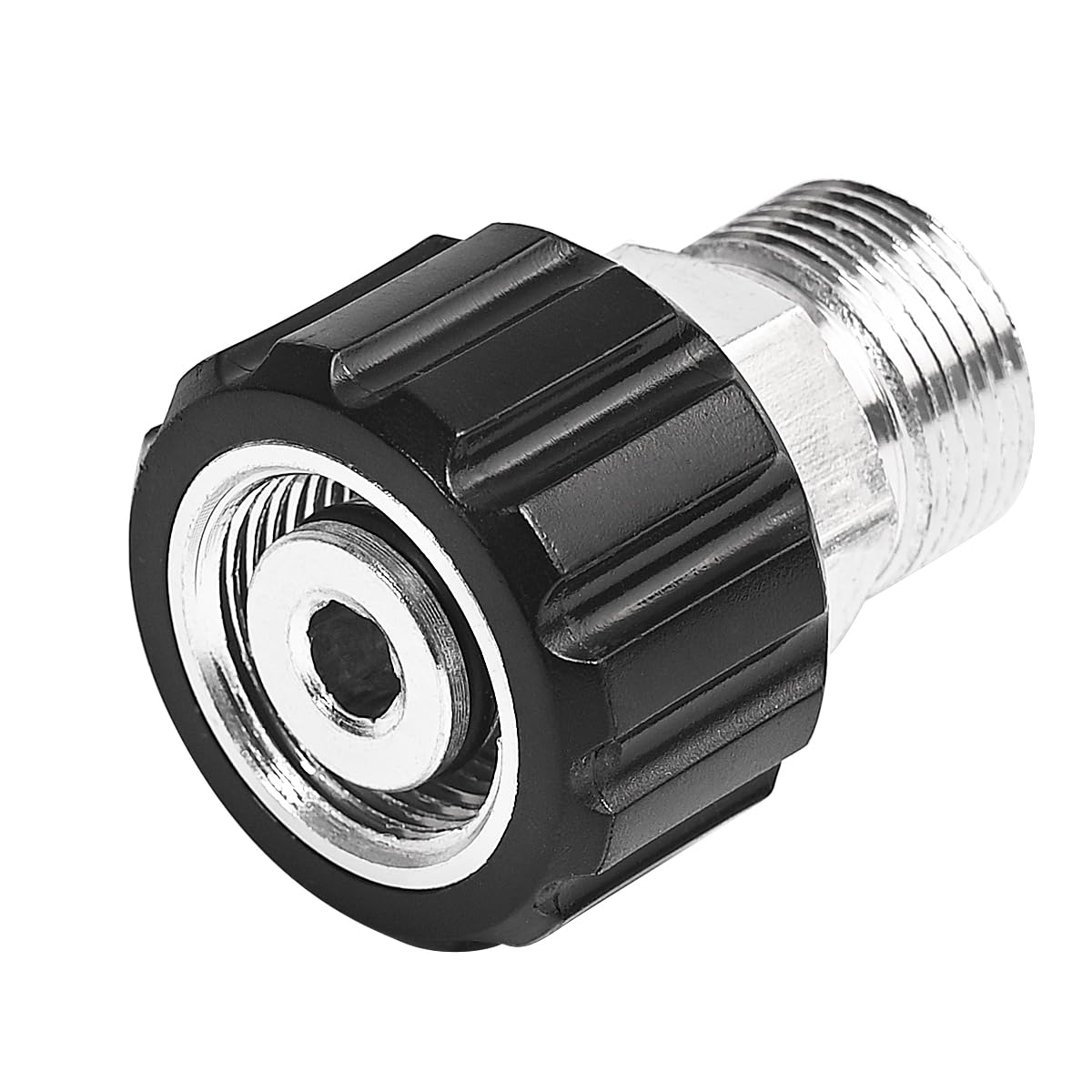 YAMATIC M22 adapter connects 14mm female to 15mm male for secure fittings.