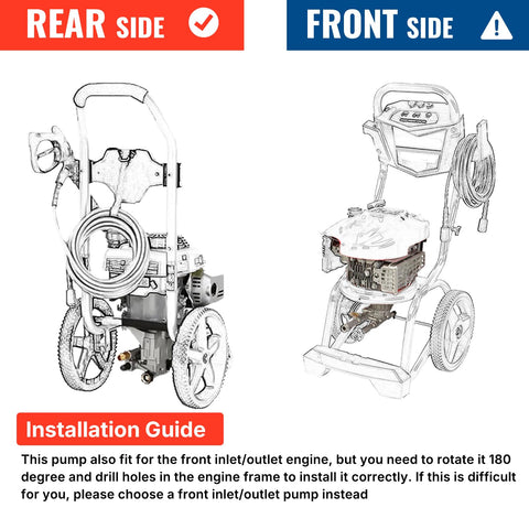 YAMATIC maintenance-free crankcase simplifies upkeep