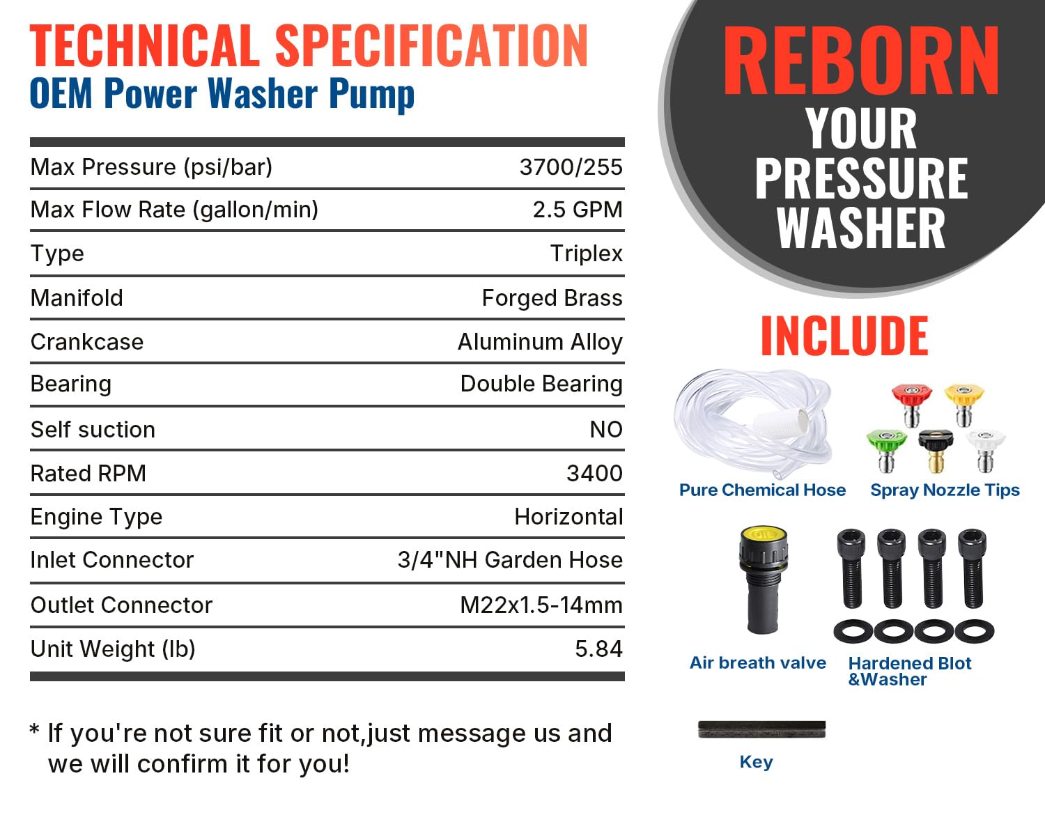 YAMATIC pump in-use cleaning setup demonstrates simple attachment to spray hose and nozzles.