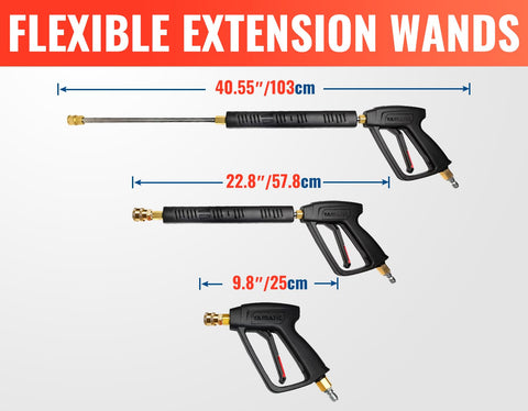 YAMATIC quick connector with Teflon tape for secure, easy connections.