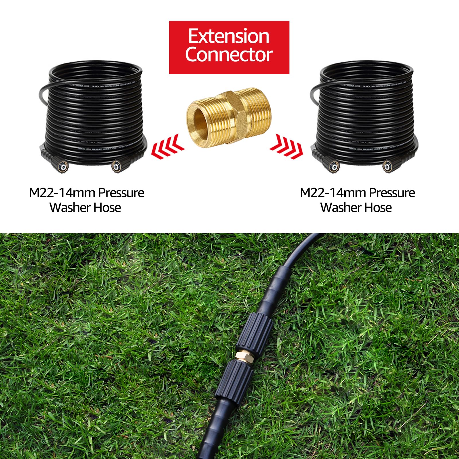 YAMATIC reliable connection minimizes slips during tough cleaning tasks
