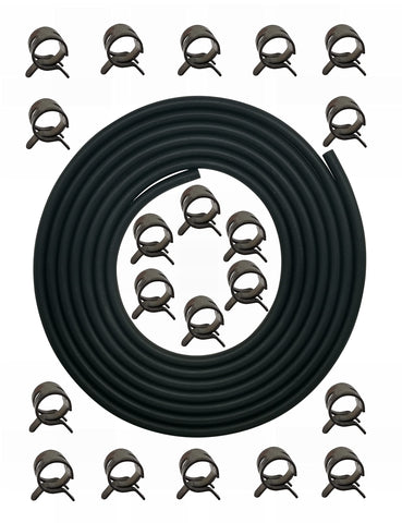 YAMAKATO 4mm fuel line 10ft for small engines, durable and versatile.
