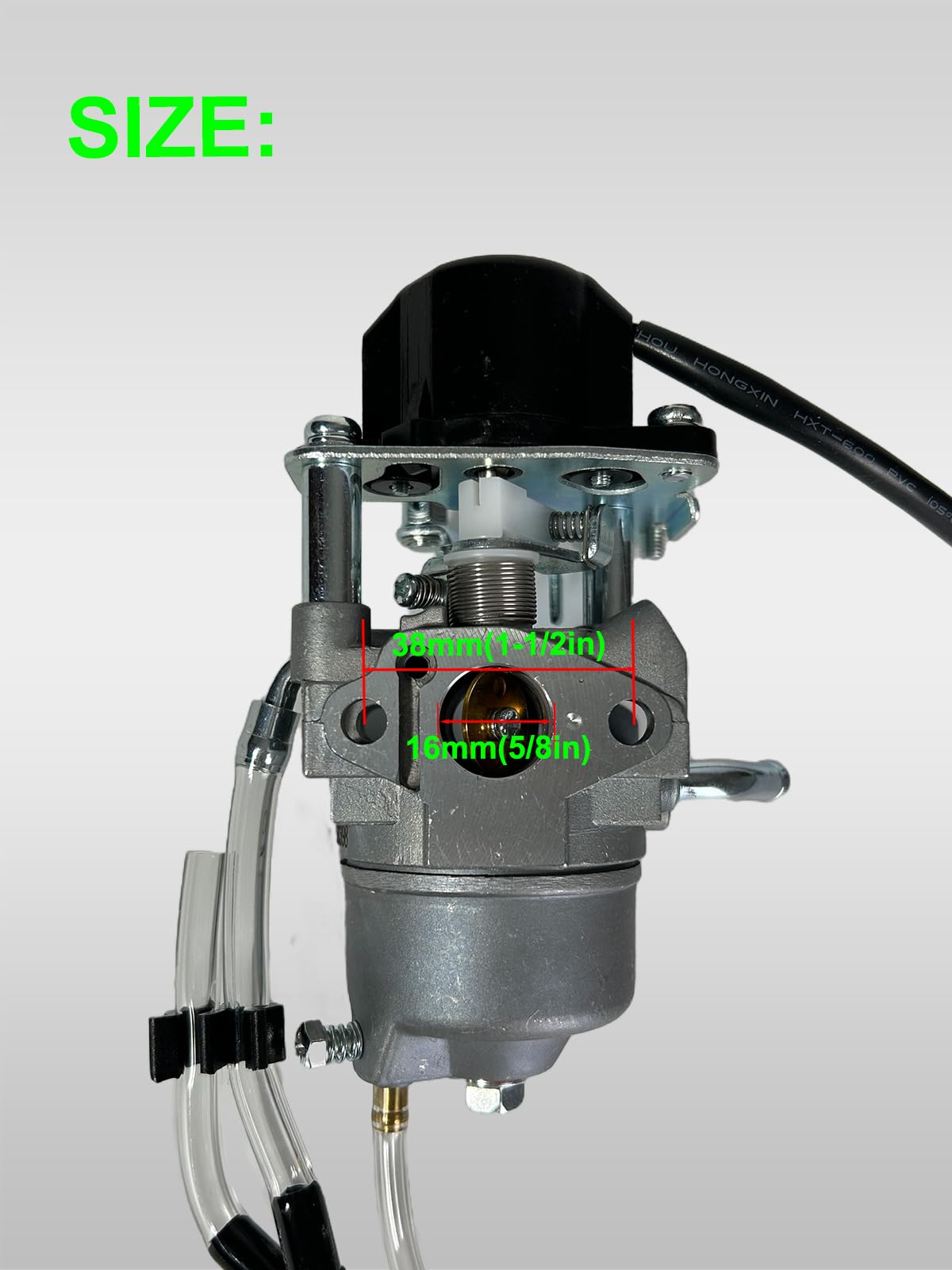 YAMAKATO Huayi P16D-1 includes fuel lines for quick setup