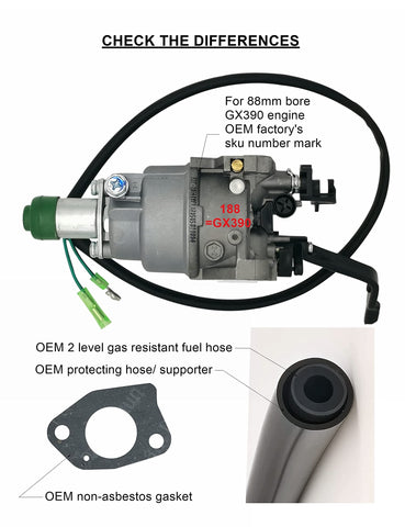 YAMAKATO Huayi P27-1D fuel line assembly showing complete kit readiness