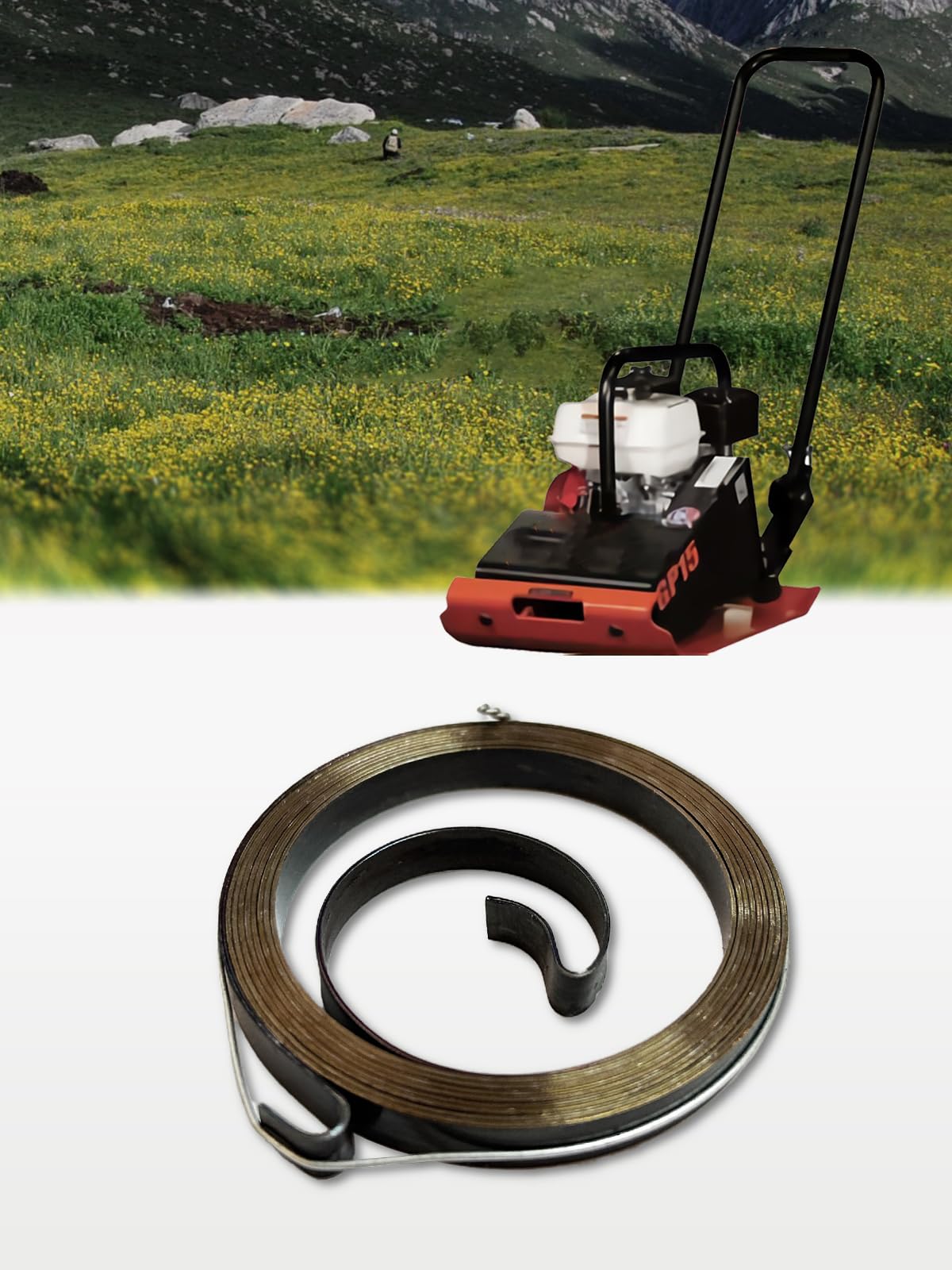 YAMKATO pull-start process improves efficiency with a high-quality recoil spring.