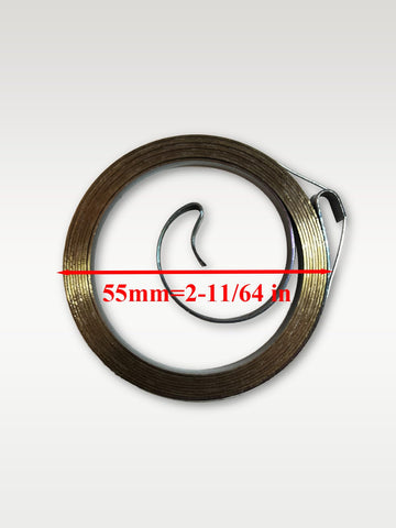 YAMAKATO starter spring packaging shows durable metal design for long-lasting mower parts.