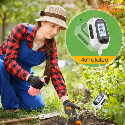YAMRON indoor outdoor tester supports gardens, pots, and farms.