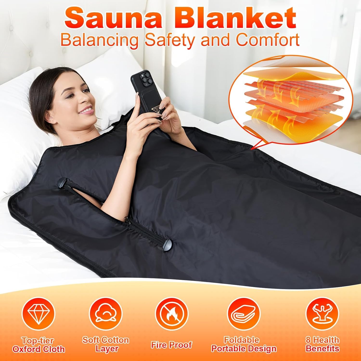 yamxun heat control remote enables precise temperature adjustments for personalized sessions.