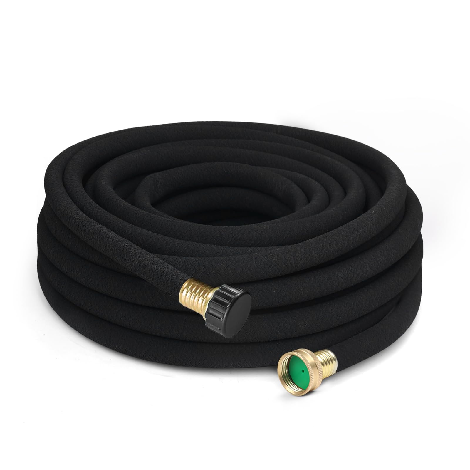 YANEYAN 10 ft soaker hose with brass connector for leak-free irrigation