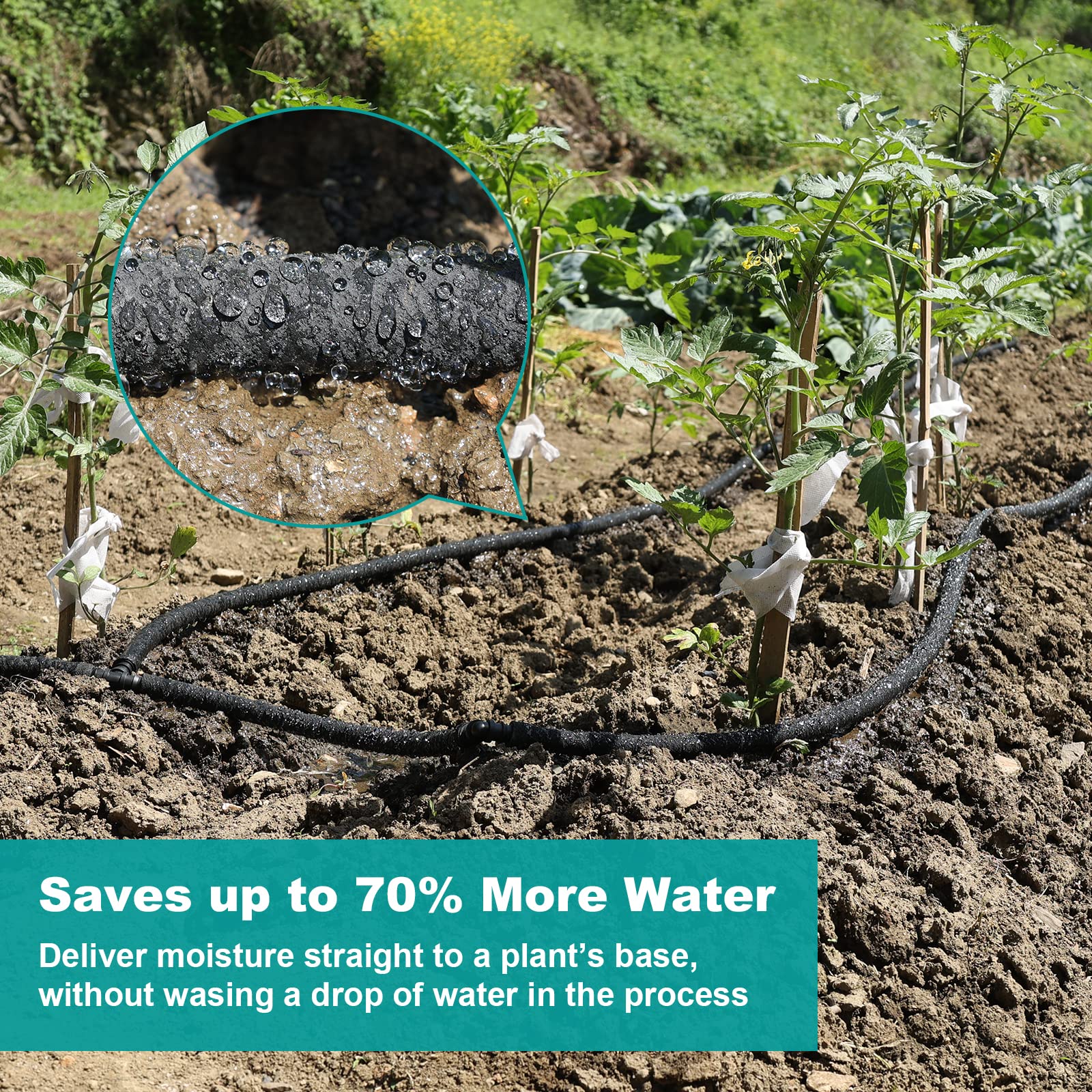 Low pressure warning to prevent hose damage at 60 psi or less