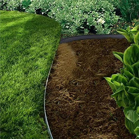 YANEYRIE edging kit DIY installation shows easy setup without professionals