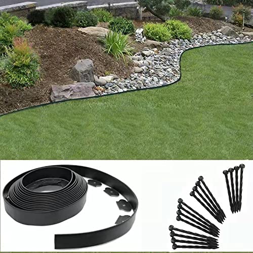 YANEYRIE lawn and garden border definition keeps mulch in place