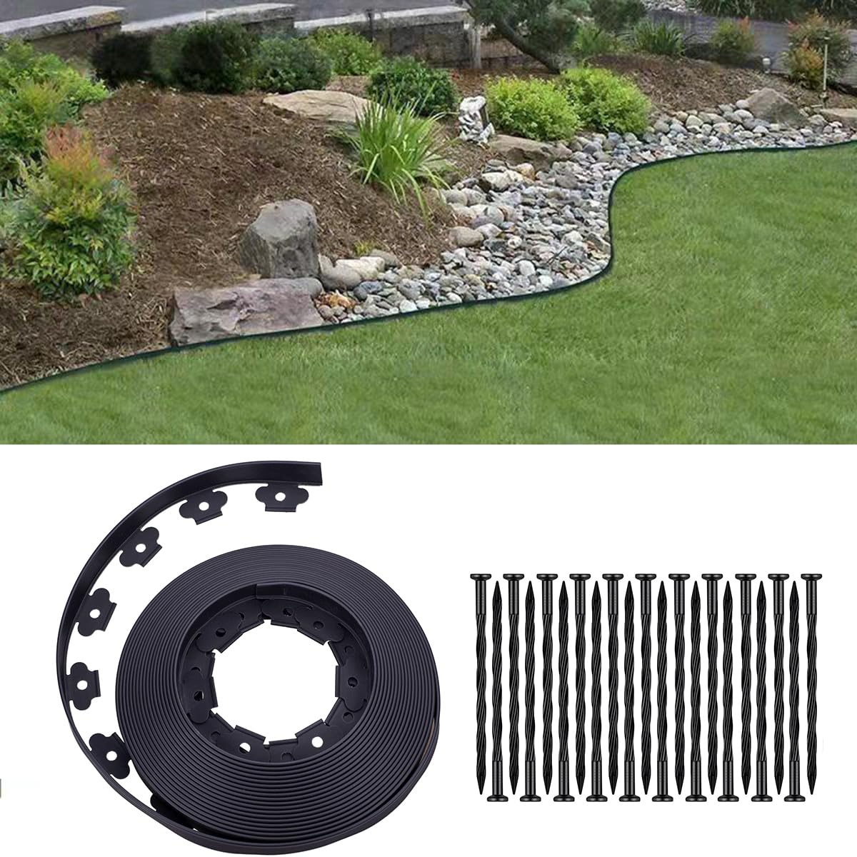 YANEYRIE edging can be cut to fit with standard shears.