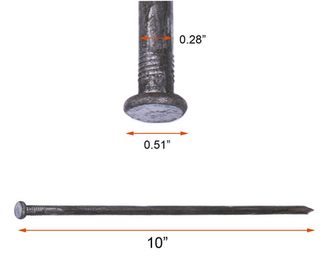 Demonstration of easy hammer-insertion for secure edging with YANEYRIE spikes