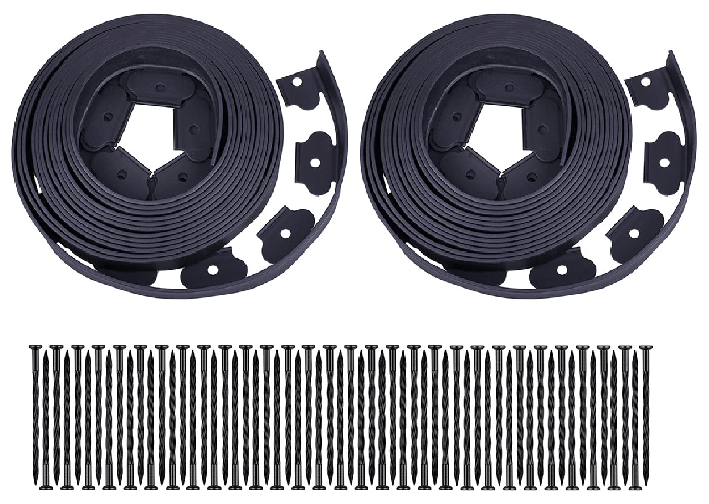 YANEYRIE garden edging 60ft kit for neat lawn borders and simplified DIY landscaping.